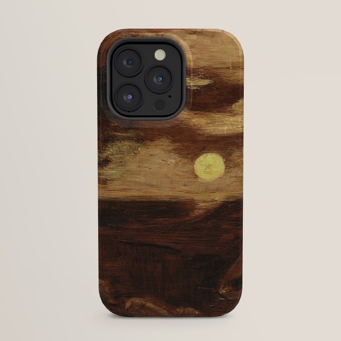 "The Lover's Boat" by Albert Pinkham Ryder (1881) iPhone Case