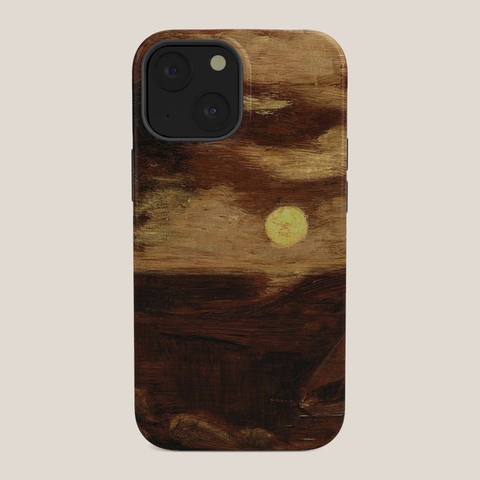 "The Lover's Boat" by Albert Pinkham Ryder (1881) iPhone Case