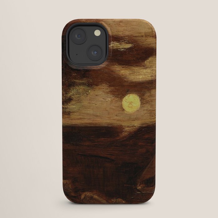 "The Lover's Boat" by Albert Pinkham Ryder (1881) iPhone Case