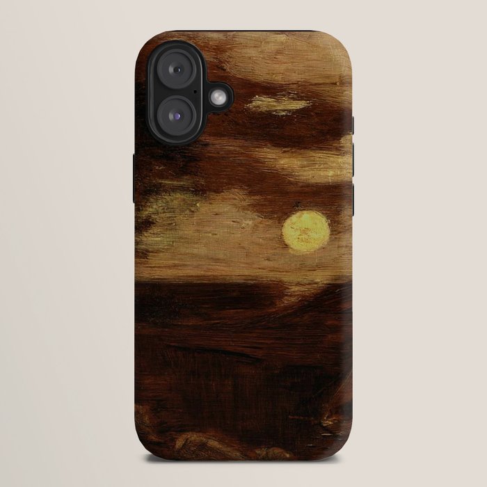 "The Lover's Boat" by Albert Pinkham Ryder (1881) iPhone Case