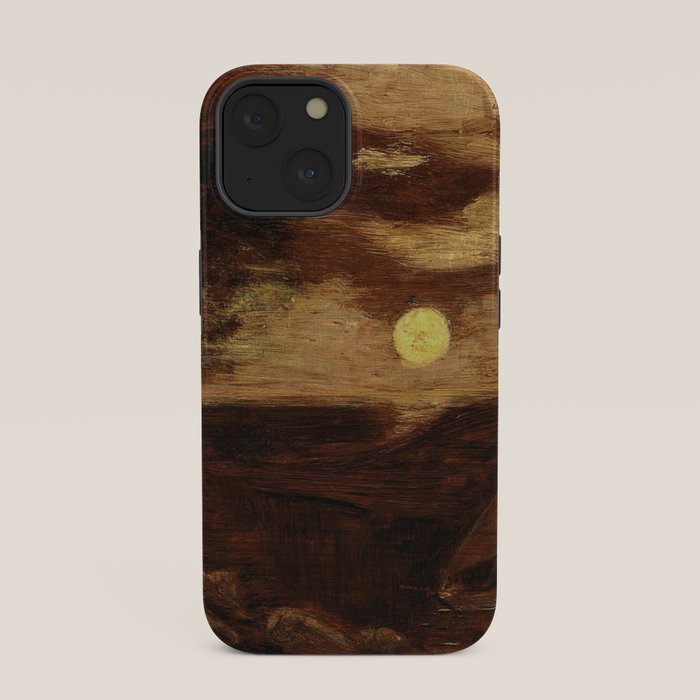 "The Lover's Boat" by Albert Pinkham Ryder (1881) iPhone Case