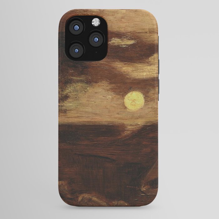 "The Lover's Boat" by Albert Pinkham Ryder (1881) iPhone Case
