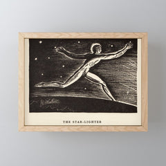 "The Star-lighter" by Rockwell Kent (1919) Mini Art Print