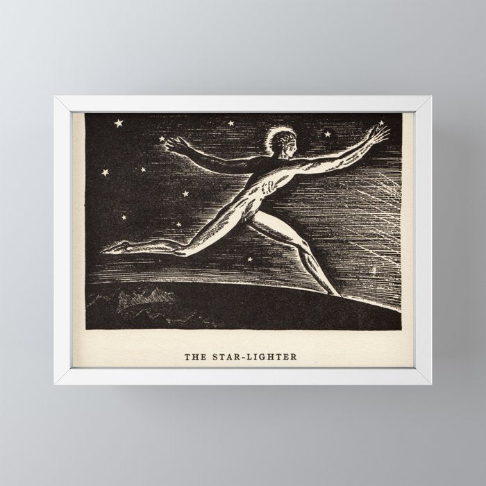 "The Star-lighter" by Rockwell Kent (1919) Mini Art Print