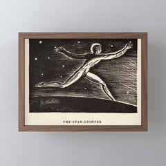 "The Star-lighter" by Rockwell Kent (1919) Mini Art Print