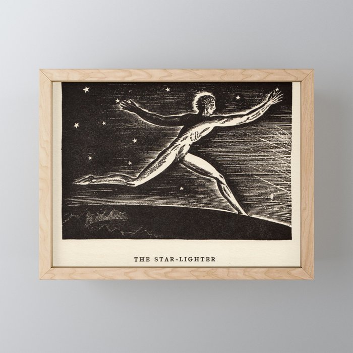 "The Star-lighter" by Rockwell Kent (1919) Mini Art Print