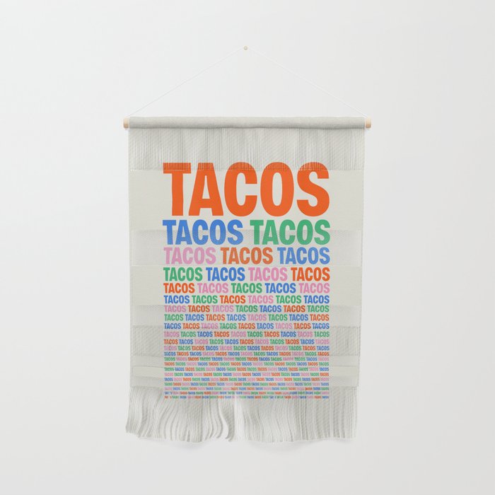 253 Tacos Wall Hanging
