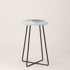 1965 Monaco Grand Prix Racing Poster Stool