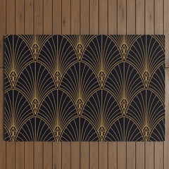 1920s revival Outdoor Rug