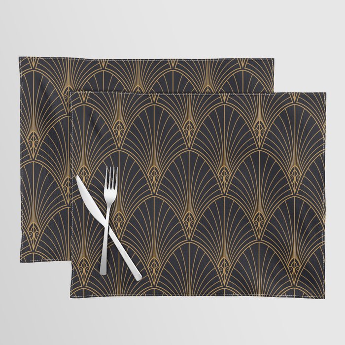 1920s revival Placemat