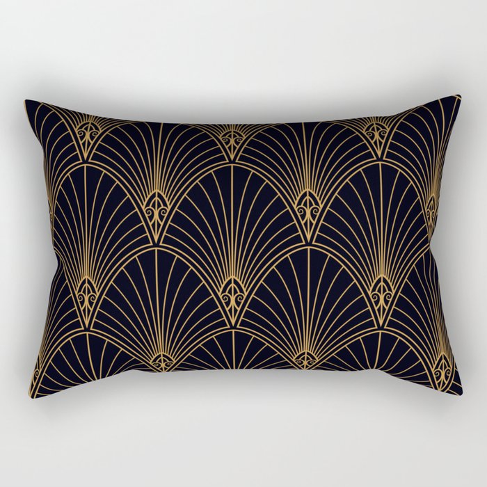 1920s revival Rectangular Pillow