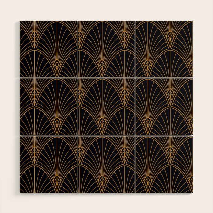 1920s revival Wood Wall Art