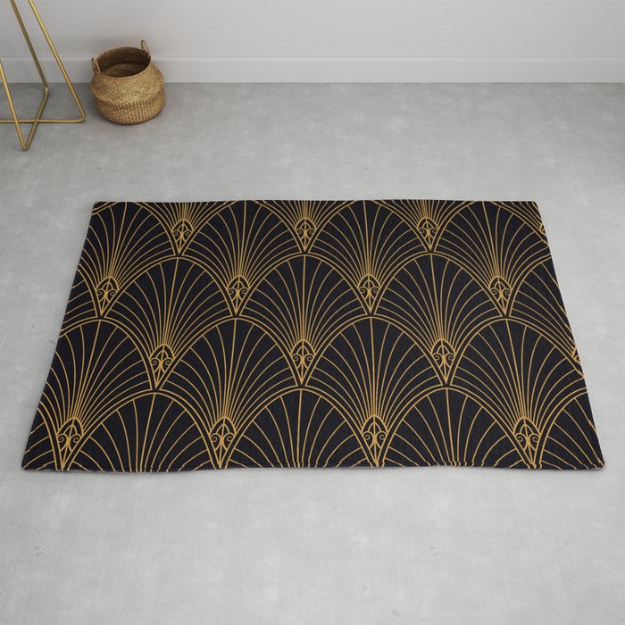 1920s revival Rug
