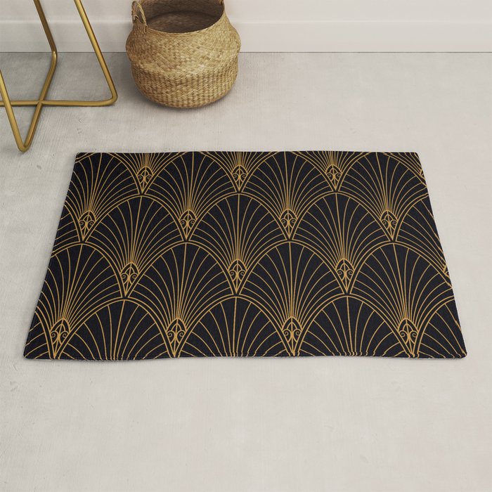 1920s revival Rug