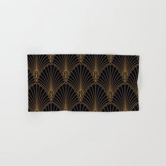 1920s revival Bath Towel