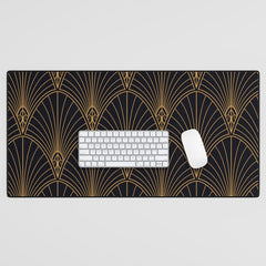 1920s revival Desk Mat