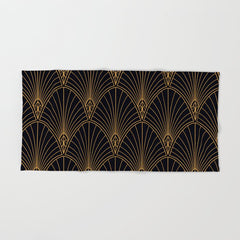 1920s revival Bath Towel