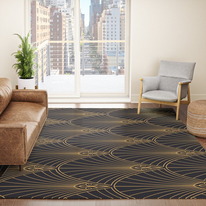 1920s revival Rug