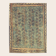 18th Century Indian Tree Textile Digital Art Painting  Poster