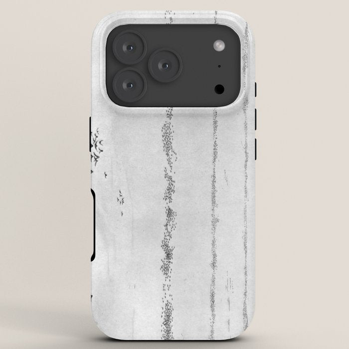 "The Later Flights of the Passenger Pigeon" by Frank Bond, 1920 (benefitting The Nature Conservancy) iPhone Case