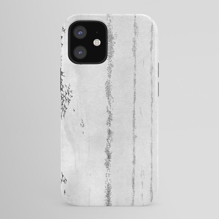 "The Later Flights of the Passenger Pigeon" by Frank Bond, 1920 (benefitting The Nature Conservancy) iPhone Case