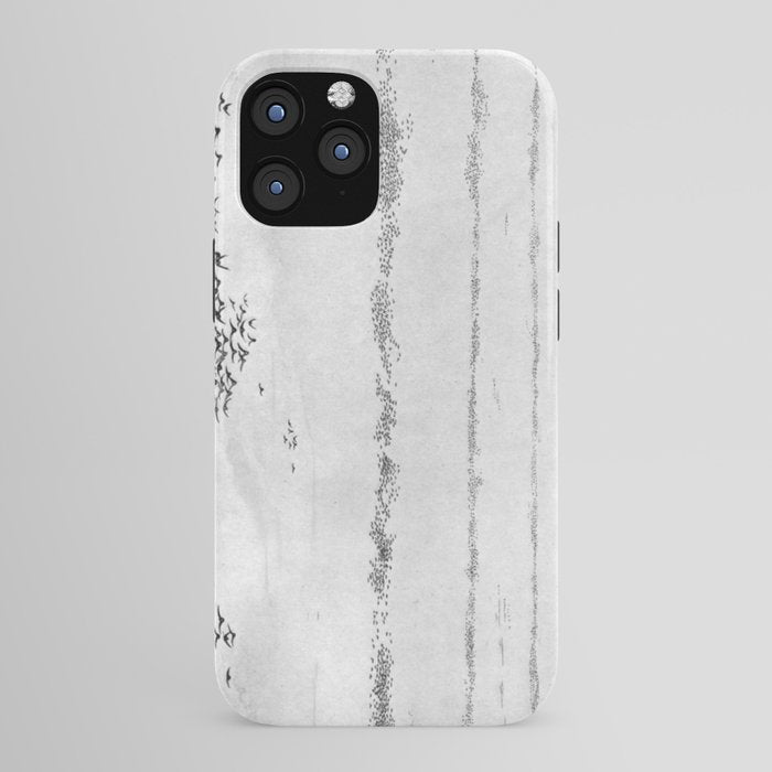"The Later Flights of the Passenger Pigeon" by Frank Bond, 1920 (benefitting The Nature Conservancy) iPhone Case