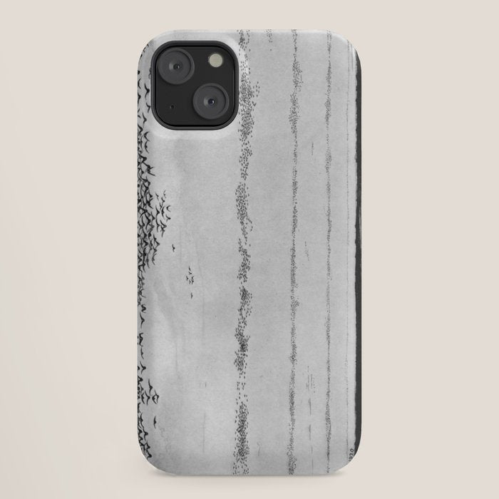 "The Later Flights of the Passenger Pigeon" by Frank Bond, 1920 (benefitting The Nature Conservancy) iPhone Case