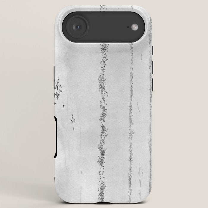 "The Later Flights of the Passenger Pigeon" by Frank Bond, 1920 (benefitting The Nature Conservancy) iPhone Case