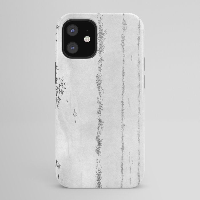 "The Later Flights of the Passenger Pigeon" by Frank Bond, 1920 (benefitting The Nature Conservancy) iPhone Case