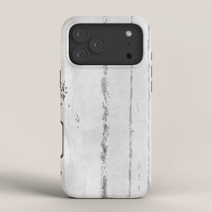 "The Later Flights of the Passenger Pigeon" by Frank Bond, 1920 (benefitting The Nature Conservancy) iPhone Case