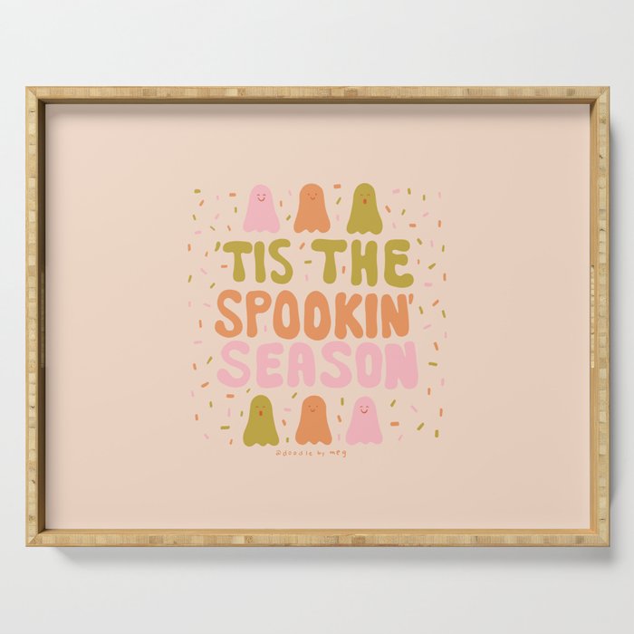 Tis the Spookin Season Serving Tray