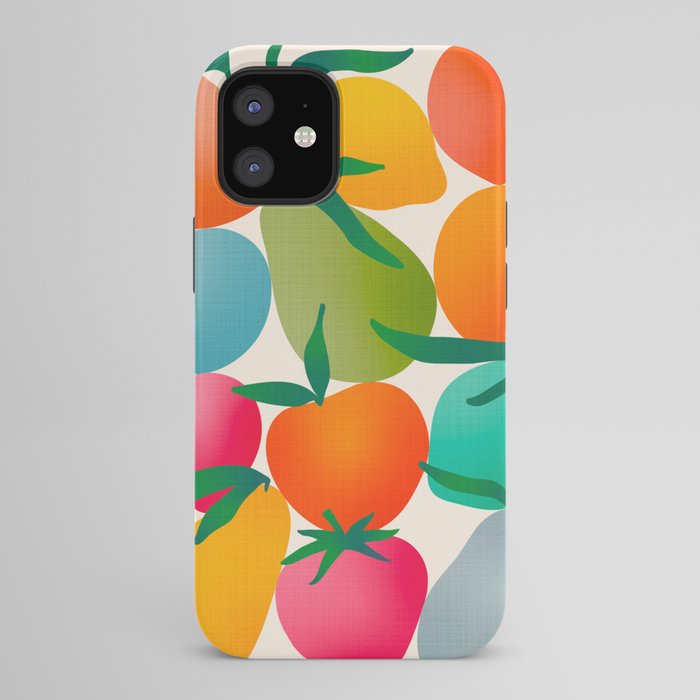 2025 BRIGHT FRUIT MARKET CALENDAR iPhone Case