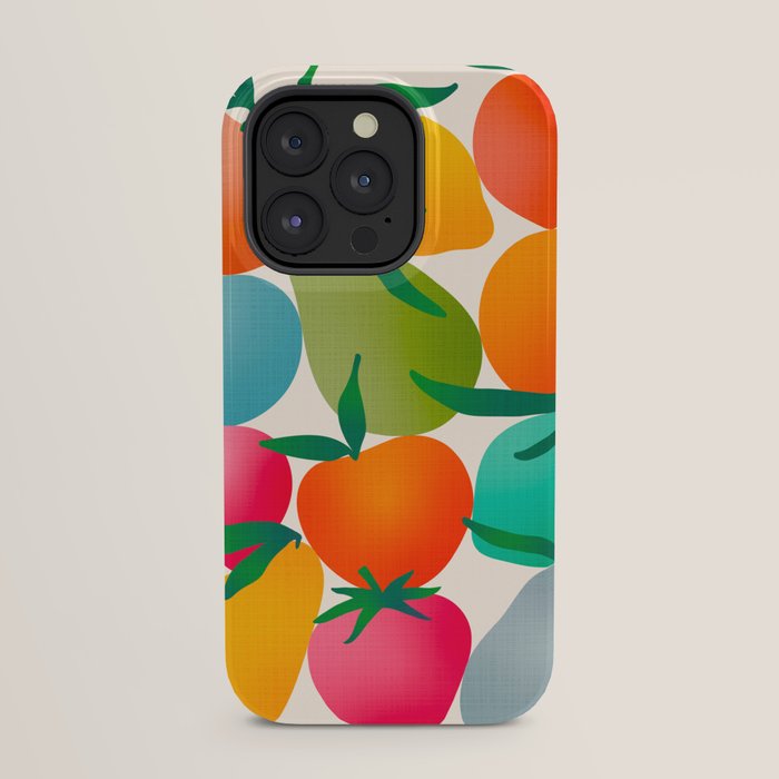 2025 BRIGHT FRUIT MARKET CALENDAR iPhone Case