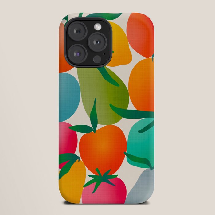2025 BRIGHT FRUIT MARKET CALENDAR iPhone Case
