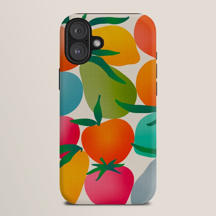 2025 BRIGHT FRUIT MARKET CALENDAR iPhone Case