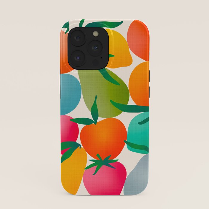 2025 BRIGHT FRUIT MARKET CALENDAR iPhone Case