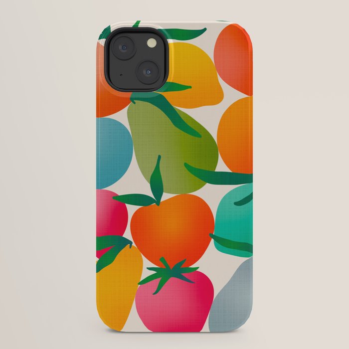 2025 BRIGHT FRUIT MARKET CALENDAR iPhone Case