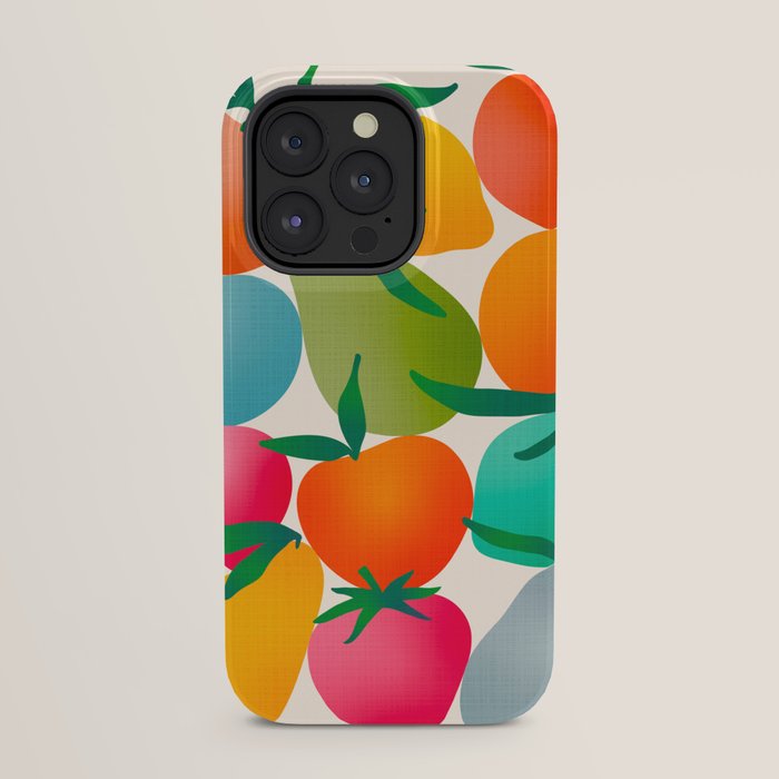2025 BRIGHT FRUIT MARKET CALENDAR iPhone Case