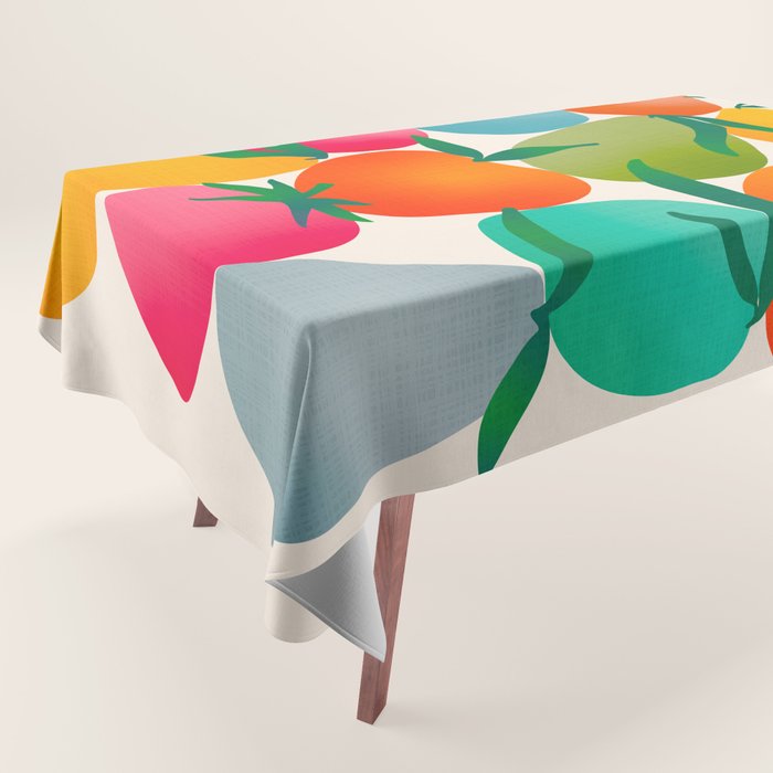 2025 BRIGHT FRUIT MARKET CALENDAR Tablecloth