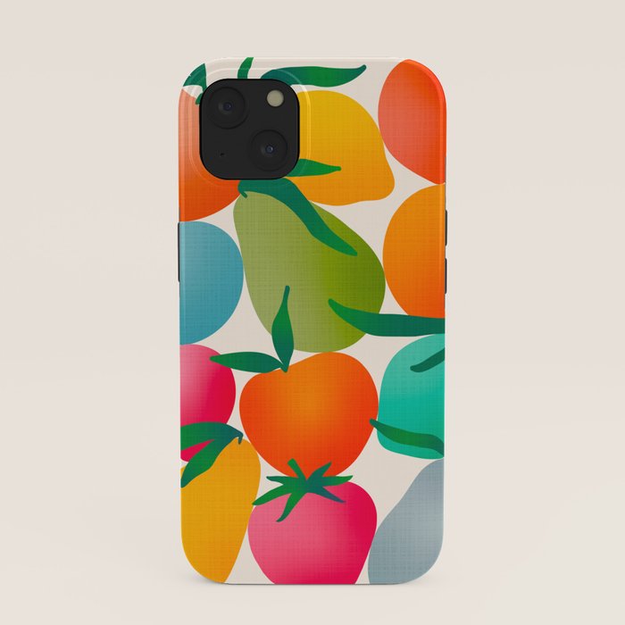 2025 BRIGHT FRUIT MARKET CALENDAR iPhone Case