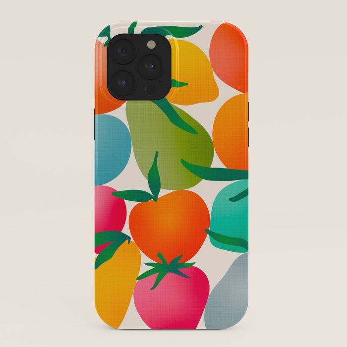 2025 BRIGHT FRUIT MARKET CALENDAR iPhone Case