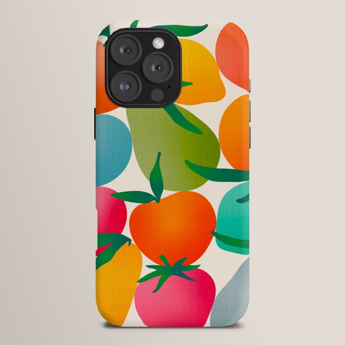 2025 BRIGHT FRUIT MARKET CALENDAR iPhone Case