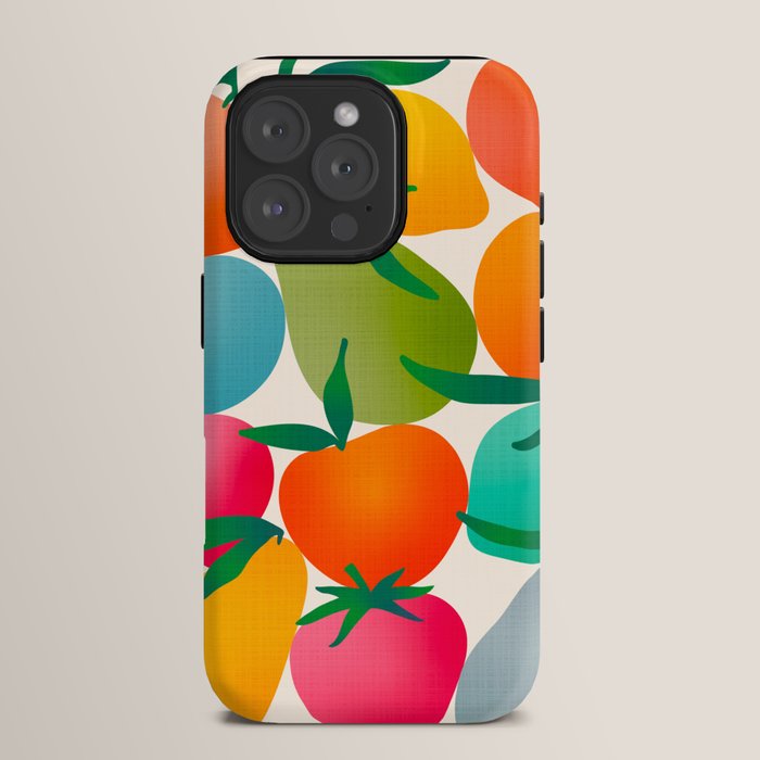 2025 BRIGHT FRUIT MARKET CALENDAR iPhone Case