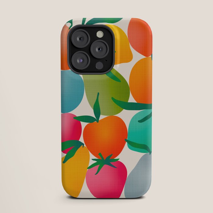2025 BRIGHT FRUIT MARKET CALENDAR iPhone Case