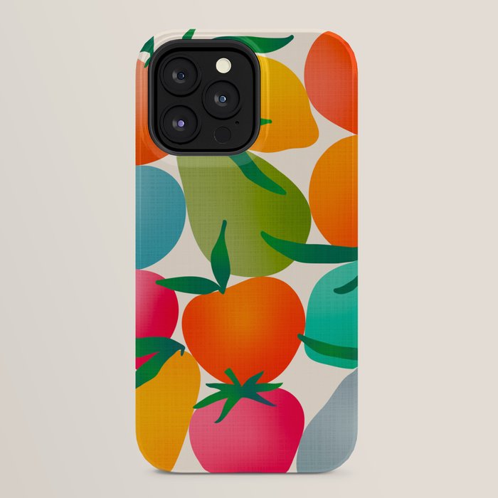 2025 BRIGHT FRUIT MARKET CALENDAR iPhone Case