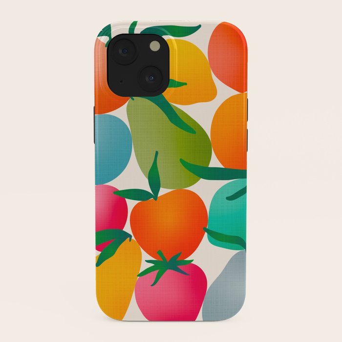 2025 BRIGHT FRUIT MARKET CALENDAR iPhone Case