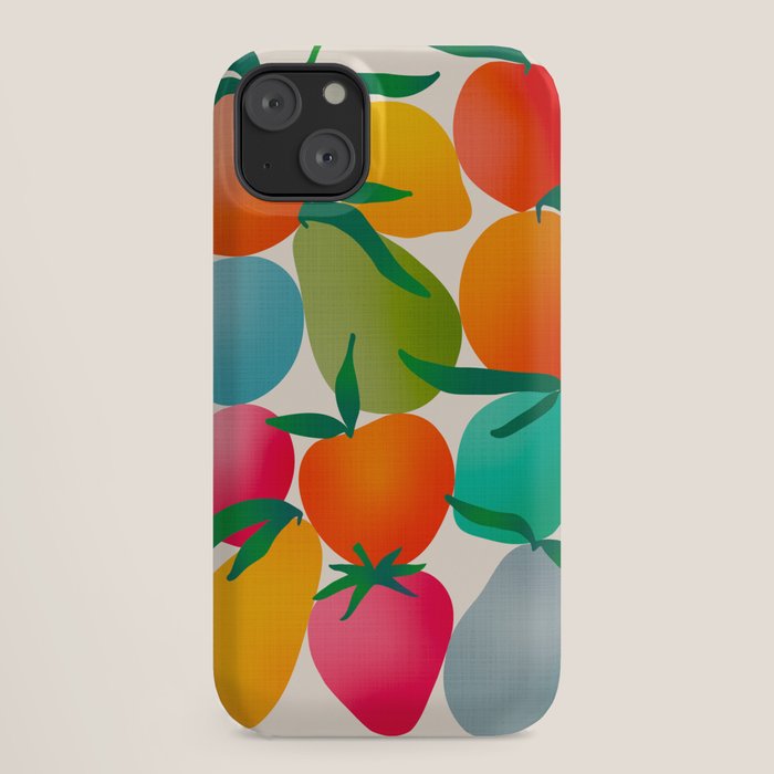 2025 BRIGHT FRUIT MARKET CALENDAR iPhone Case
