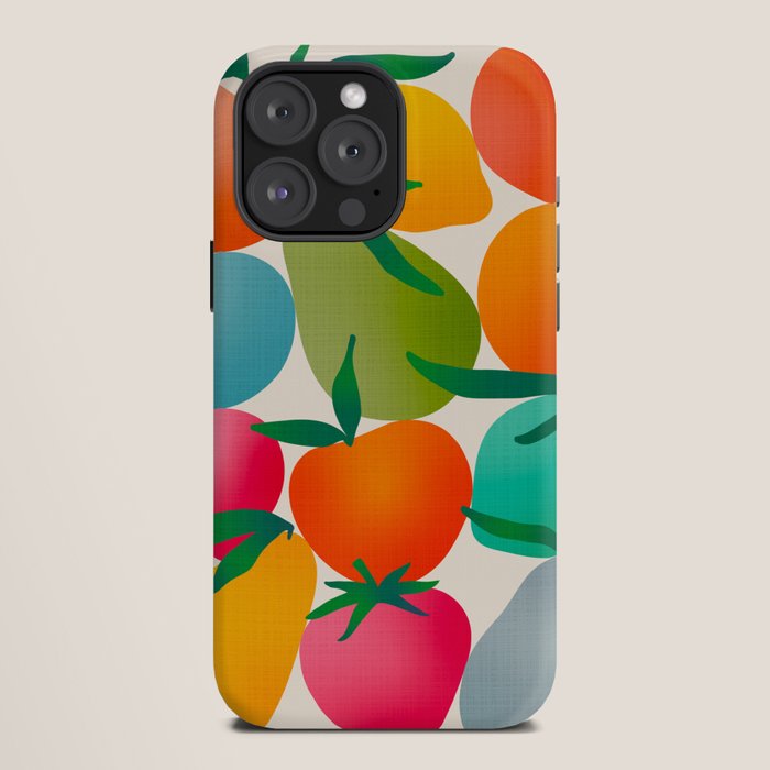 2025 BRIGHT FRUIT MARKET CALENDAR iPhone Case