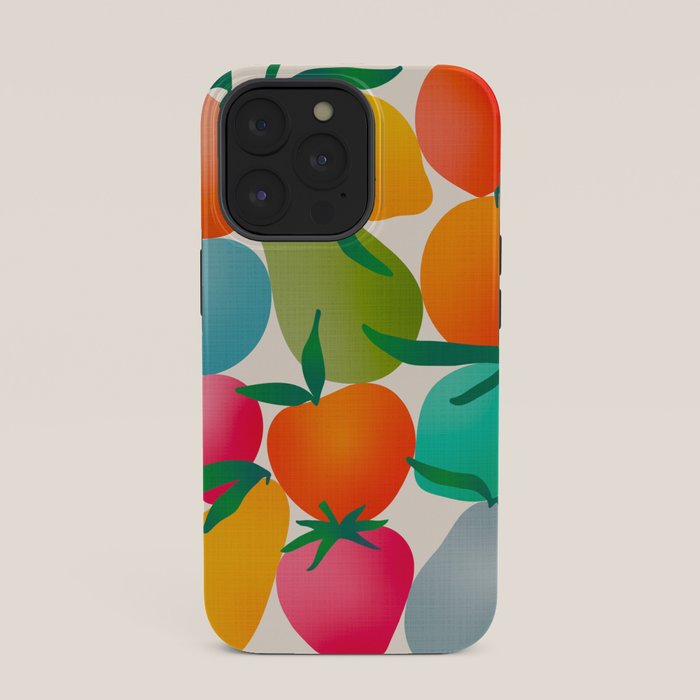 2025 BRIGHT FRUIT MARKET CALENDAR iPhone Case