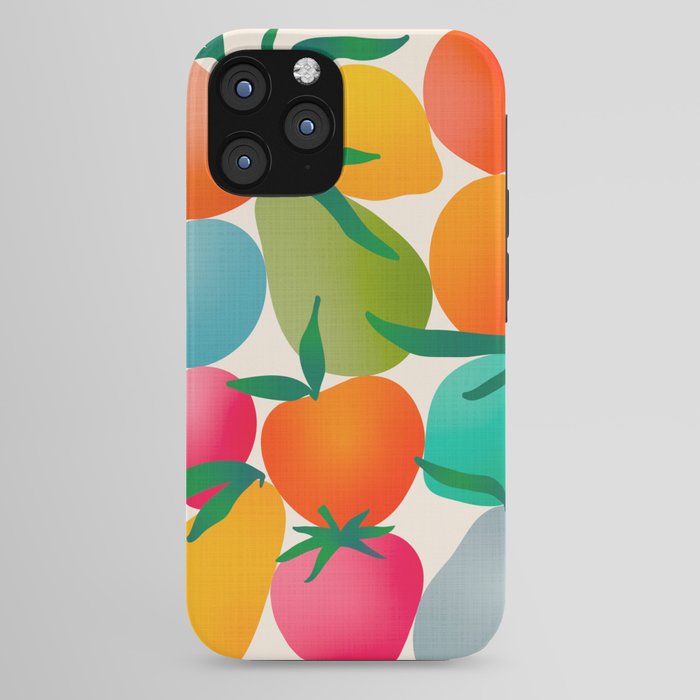 2025 BRIGHT FRUIT MARKET CALENDAR iPhone Case